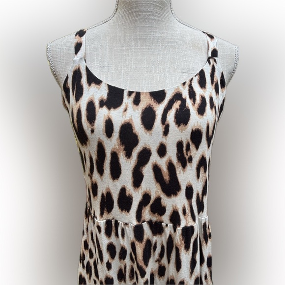 NWT INC Maxi Dress Animal Print; Spaghetti Strap Dress; NEW WITH TAGS; Medium - Picture 5 of 6